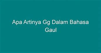 10K Pertama Artinya Dalam Bahasa Gaul