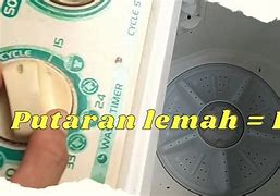 Penyebab Putaran Mesin Cuci Berat